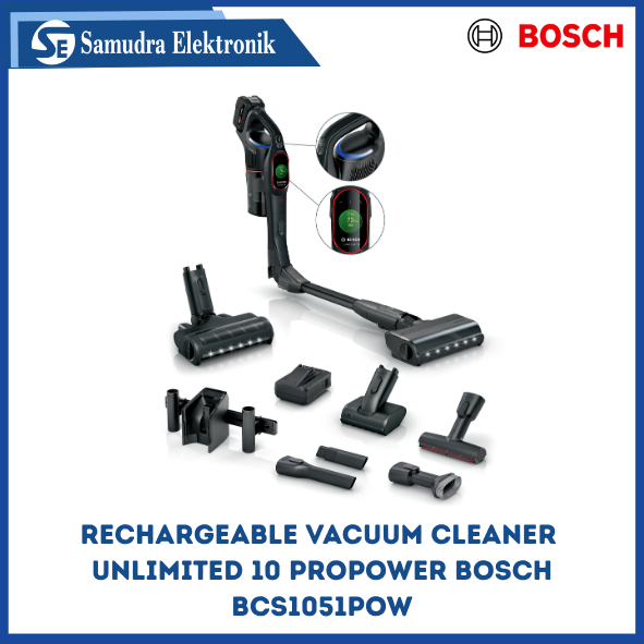 Rechargeable vacuum cleaner Unlimited 10 ProPower BOSCH BCS1051POW